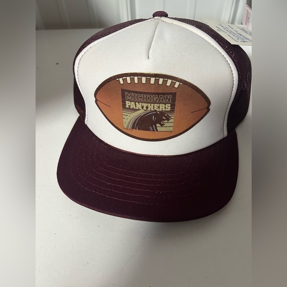 Other - USFL NWT VTG Michigan Panthers Trucker Hat